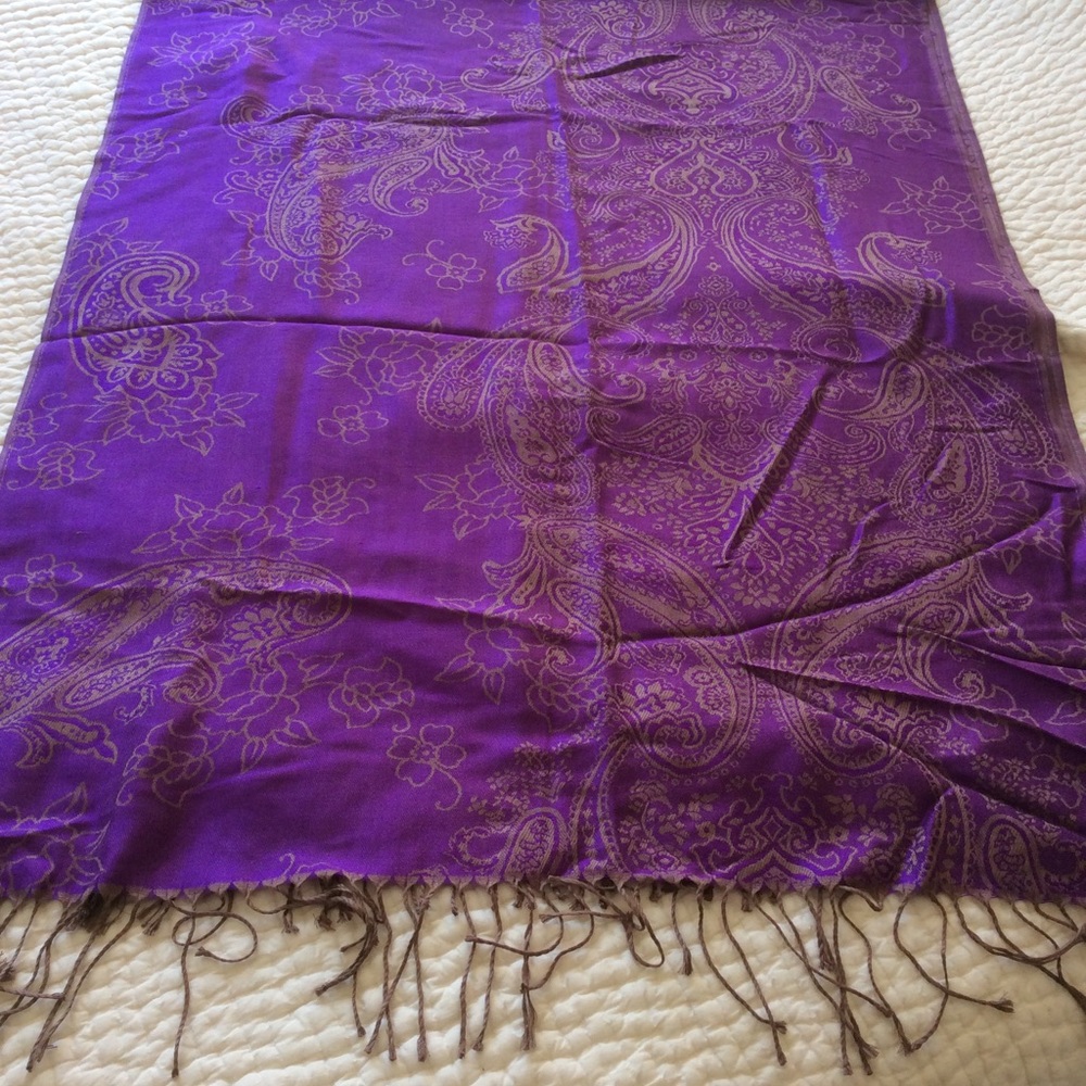 Purple Scarf